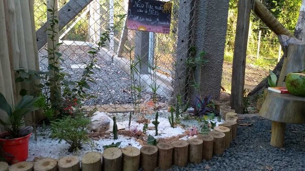 Overnattingsstedets uteområder