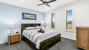 6 soveværelser, strygejern/strygebræt, weekendseng, internetforbindelse