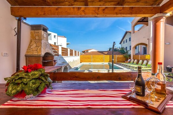 Pool - Apartment 1236/11793 (Istria - Liznjan), 1500m from the beach (Liznjan)