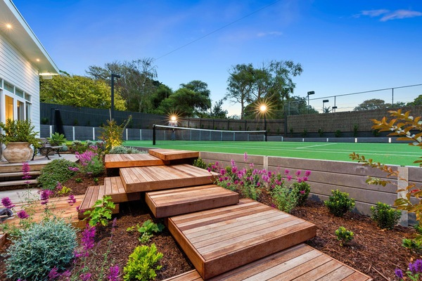 Tennis Court/Garden