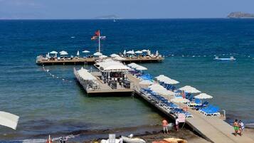 Blick von der Unterkunft