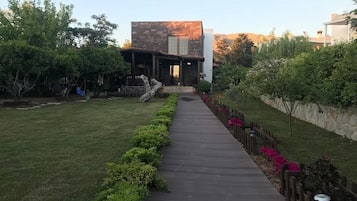 Fassade der Unterkunft