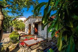 Outdoor dining - Apartment 1510/14940 (Istria - Krnica), 2500m from the beach (Krnica)