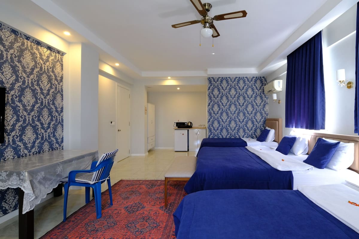 Suite estudio familiar (5 People) | Sábanas de algodón egipcio, ropa de cama de alta calidad y edredón