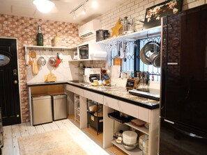 Mini-fridge, microwave, electric kettle - Lift Inn Hakuba Goryu (Hakuba)