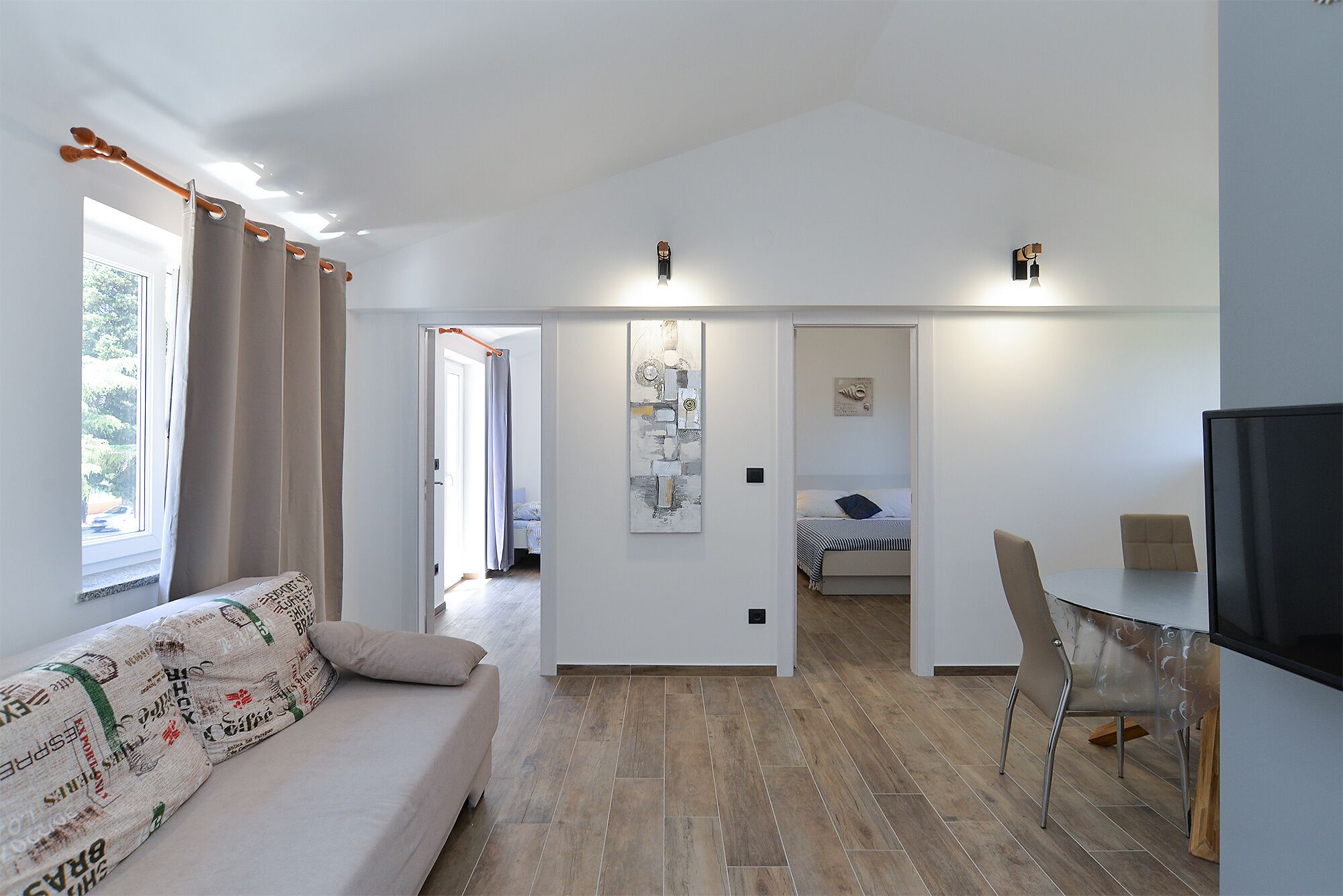 2 chambres, accès Internet