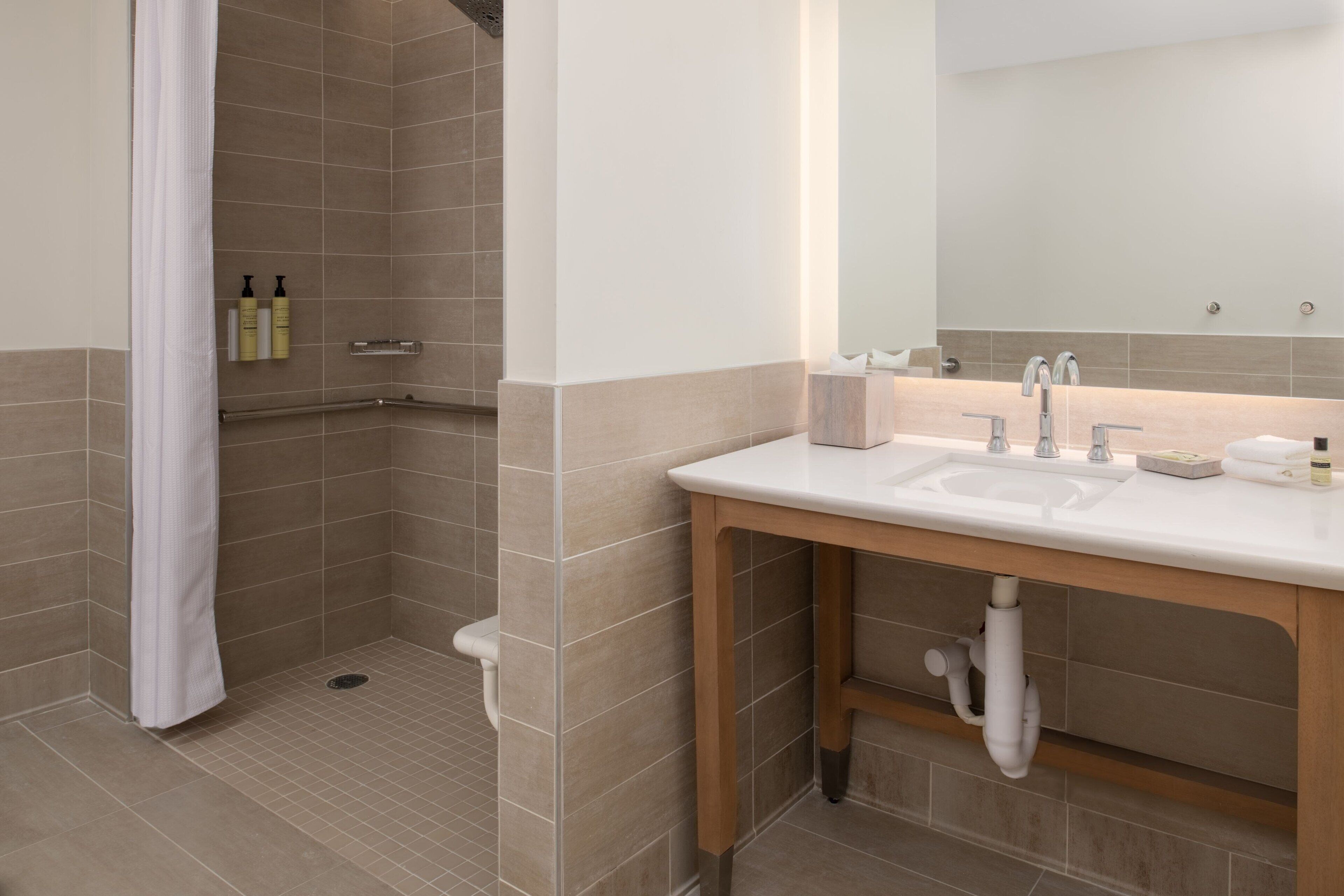 free toiletries, hair dryer, towels, soap