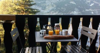 Wohnung in einem Chalet am Fuße der Pisten