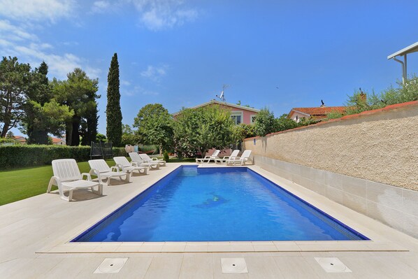 Piscine chauffée