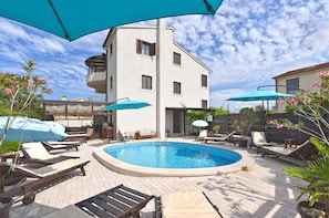 Pool - Apartment 1787/20946 (Istria - Barbariga), 1500m from the beach (Barbariga)