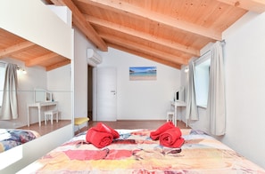 4 habitaciones y acceso a internet