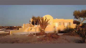 Majoituspaikan julkisivu