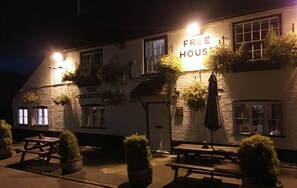 Front of property - evening/night - The Cricketers (Petworth)