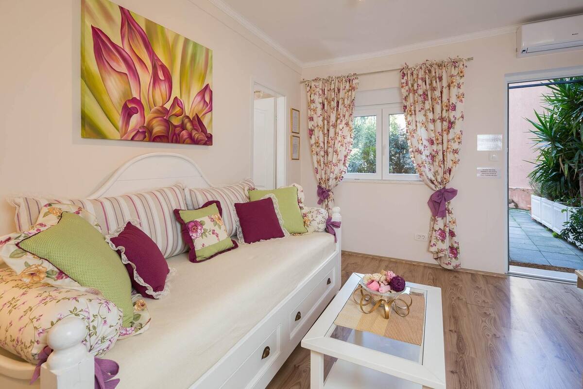 Apartment, 1 Bedroom | Living area | Flat-screen TV
