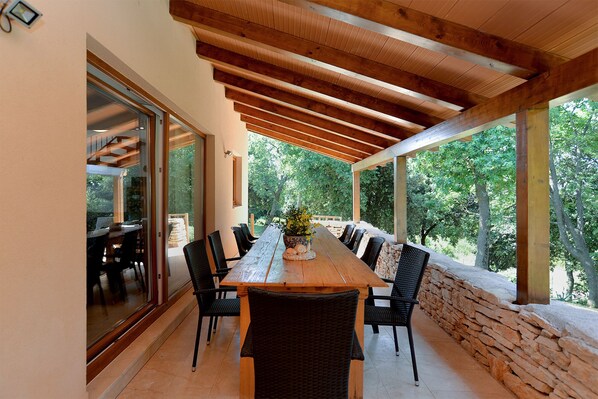 Restauration en plein air