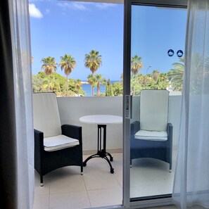 Chambre Supérieure Double ou avec lits jumeaux, vue mer | Vue de la chambre