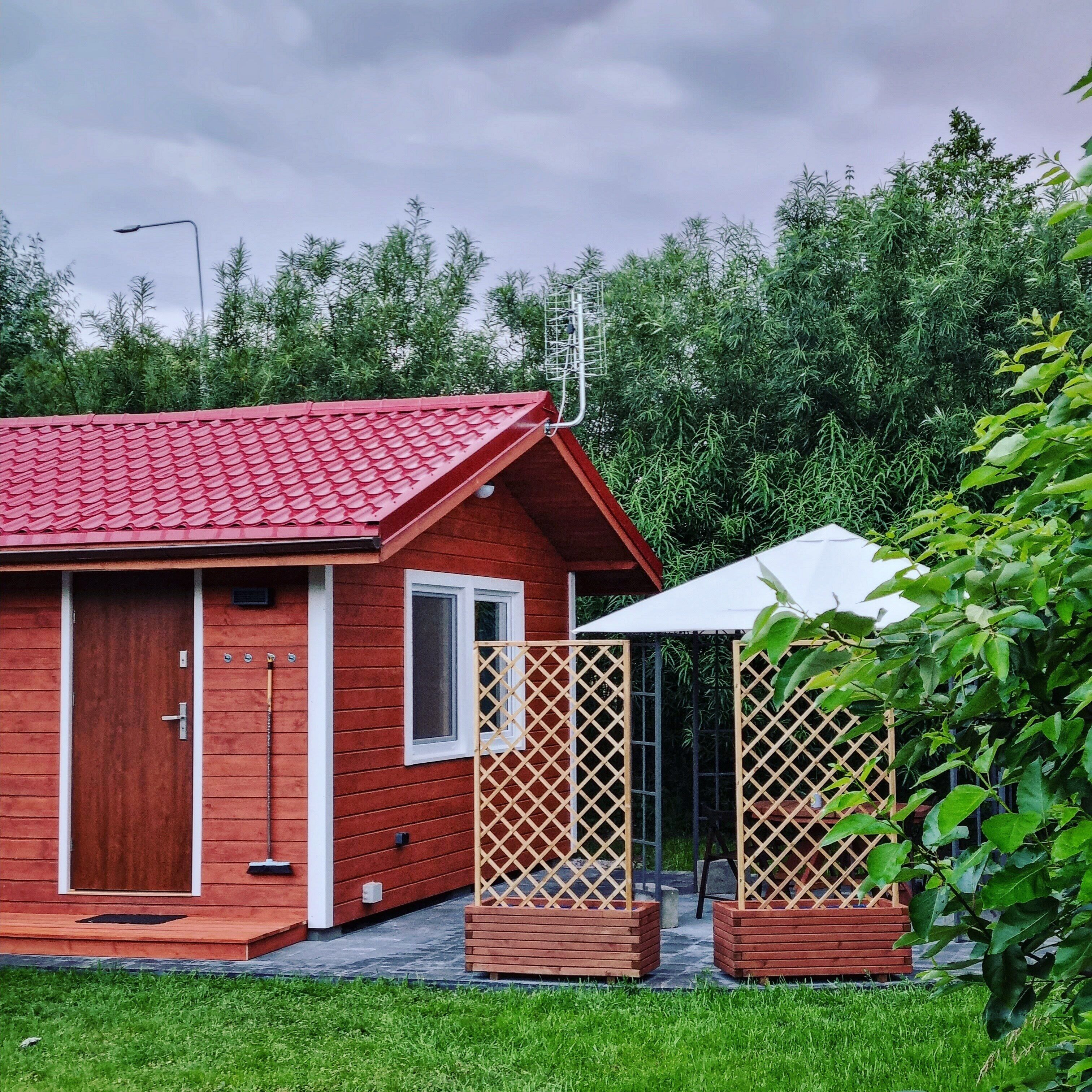 Deluxe-Ferienhaus, Haustiere gestattet, Gartenblick | 1 Schlafzimmer, Bettwäsche