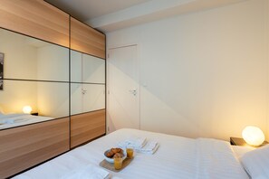 Appartement Affaires | 3 chambres, minibar, coffre-fort, décor unique