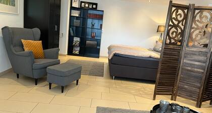 Beautiful apartment 2.5 rooms near the city with own courtyard garden