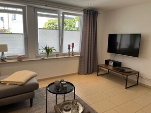 Smart TV, DVD player, books, stereo - Beautiful apartment 2.5 rooms near the city with own courtyard garden (Balingen)