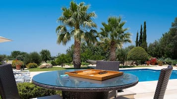 Una piscina riscaldata