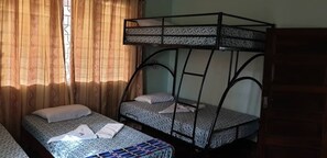 Shared Dormitory (6 Sleeper) | Free WiFi, bed sheets