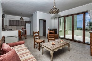 Living area - Mela Villas (Rethymno)