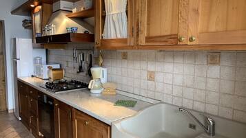 Microwave, dishwasher, coffee/tea maker, toaster