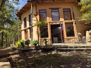 Fassade der Unterkunft