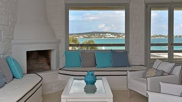 Vila Eksekutif, pemandangan laut | Area keluarga | TV layar datar