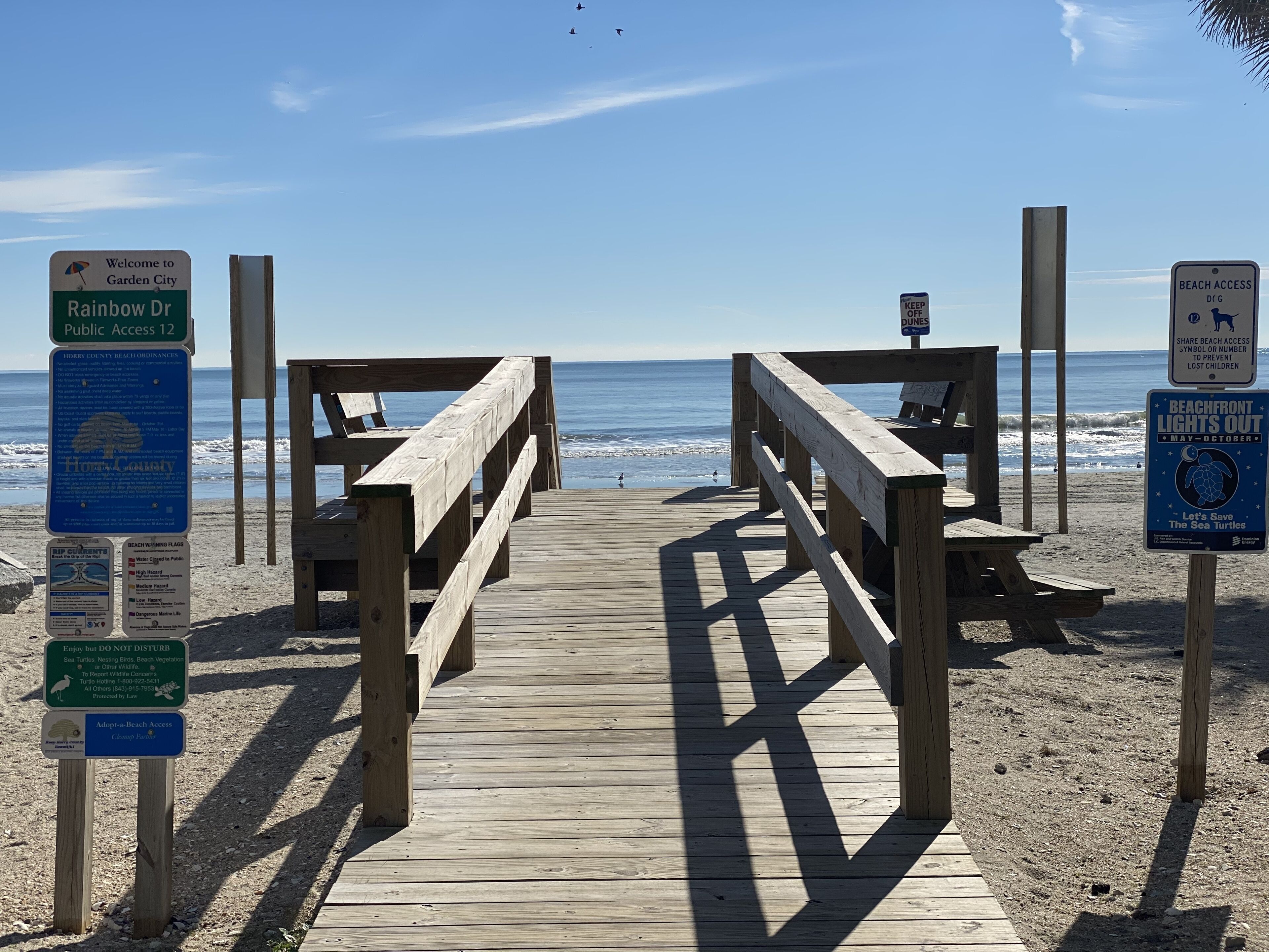 Vlak bij het strand