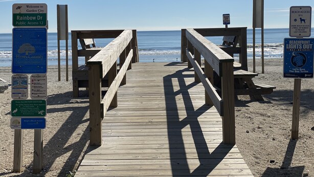 Beach nearby