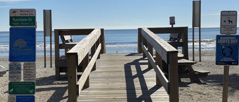 Beach nearby