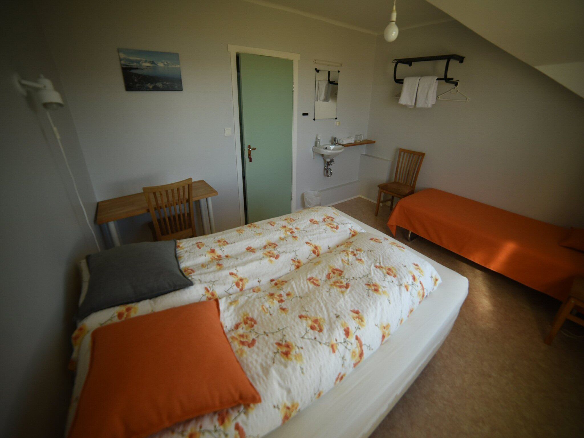 Double or Twin Room, Shared Bathroom | Blackout drapes, cribs (free), WiFi (free), bed sheets