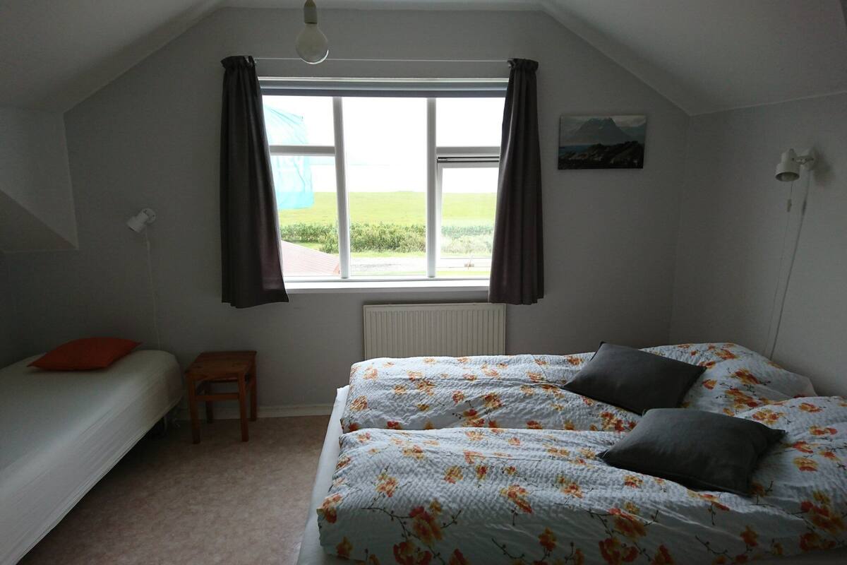 Double or Twin Room, Shared Bathroom | Blackout curtains, free cots/infant beds, free WiFi, bed sheets