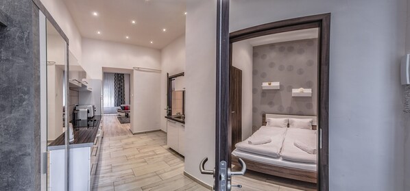 Apartment | 1 Schlafzimmer, kostenloses WLAN, Bettwäsche