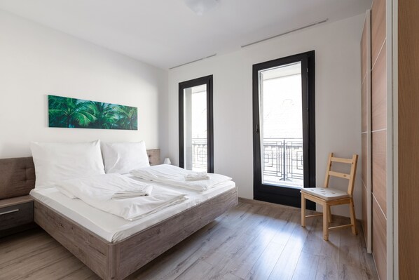 อพาร์ทเมนท์, 2 ห้องนอน | เตารีด/โต๊ะรีดผ้า, Wi-Fi ฟรี, ผ้าปูที่นอน