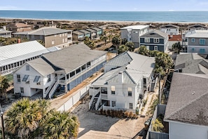 Enjoy stunning ocean views from spacious balconies and large windows in this scenic coastal retreat.
