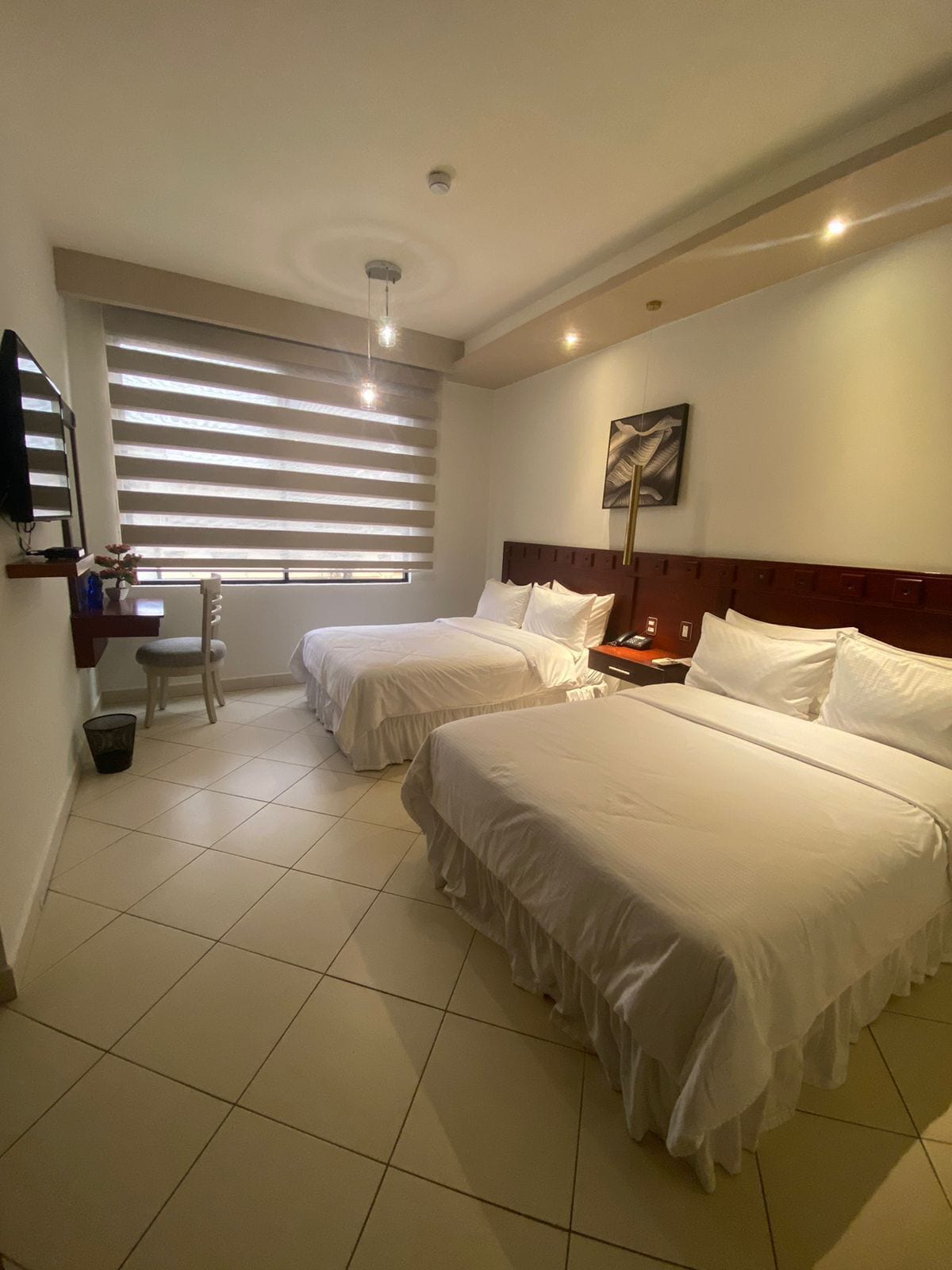 Double Room | Desk, laptop workspace, blackout drapes, free WiFi