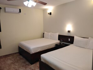 Double Room, 2 Queen Beds | Blackout curtains, free WiFi, bed sheets, wheelchair access - Hotel Samana Spring (Samaná)