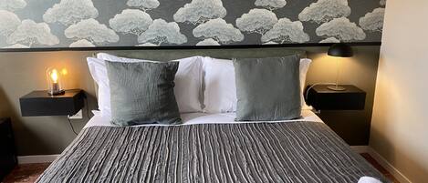 双人房, 私人浴室 | 特色装修、特色家居、隔音、熨斗/熨板