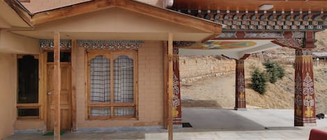 Entrada de la propiedad