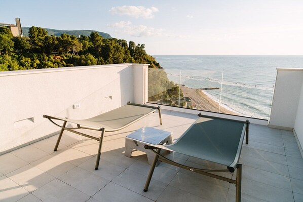 Suite Studio, terrasse, vue mer | Terrasse/Patio