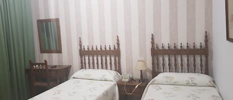 Double or Twin Room | Desk, free WiFi, bed sheets