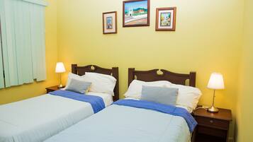 Hypo-allergenic bedding, down duvets, individually decorated