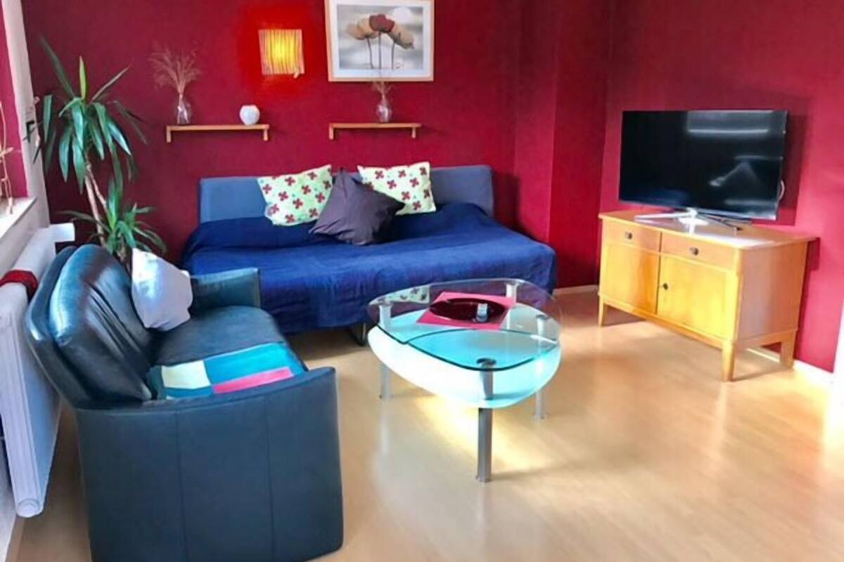 Superior-Apartment, 2 Schlafzimmer (2. OG) | 2 Schlafzimmer, kostenloses WLAN