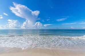 On the beach