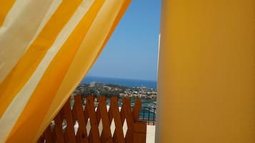 Triple Room, Sea View | Balcony view