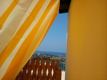 Triple Room, Sea View | Balcony view