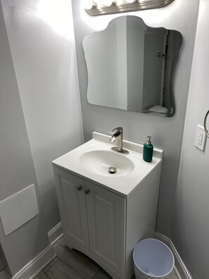 Towels, soap, shampoo, toilet paper - Renovated Large Home (Washington)